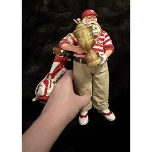Possible Dreams Clothtique Santa Golf Christmas Championship Cup with Box